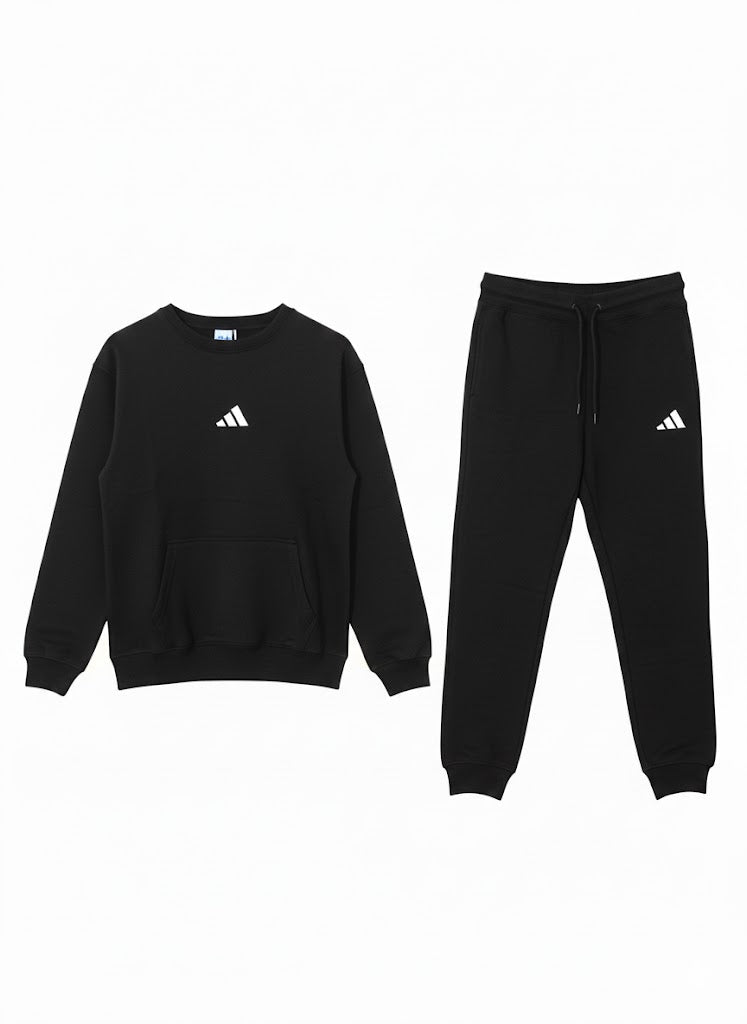 Elevate Your Casual Comfort | Premium Tracksuit (Grey & Black)