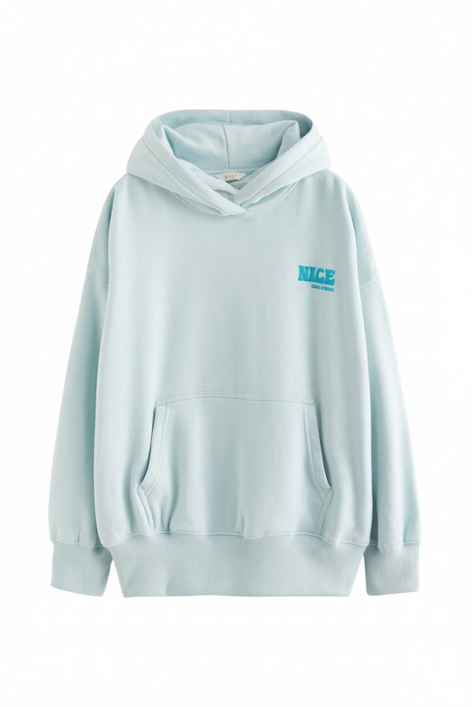 Oversized Cotton Pullover Hoodie by NEXT | Pure Cotton | Stylish Fit